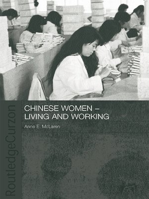 cover image of Chinese Women--Living and Working